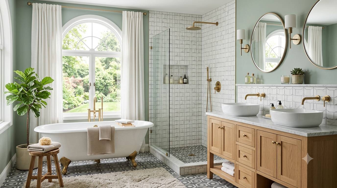 Planning a Bathroom Makeover? Start With These Design Ideas
